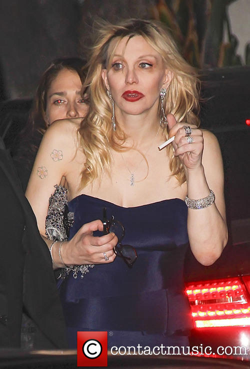 Courtney Love, Golden Globes Awards After Party