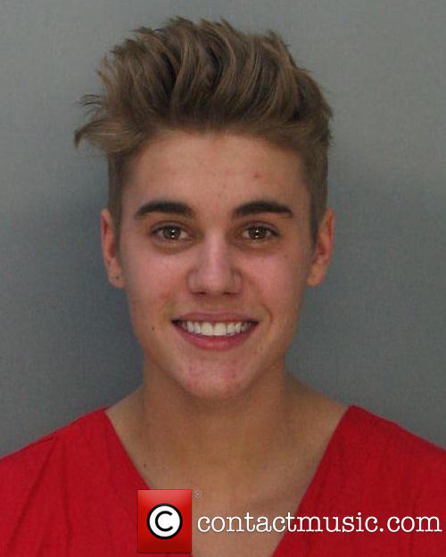 Justin Bieber, Miami Police Mugshot