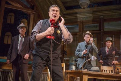 John Goodman in 'The Front page' on Broadway.