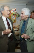 Clint Eastwood with Gordon Davidson in 2003.