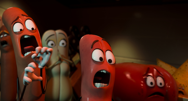 Sausage Party.jpeg (Jonah Hill) and Barry (Michael Cera) in Columbia Pictures' SAUSAGE PARTY.