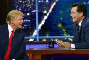Donald Trump, Stephen Colbert