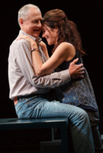 Denis Arndt and Mary-Louise Parker in Heisenberg on Broadway.