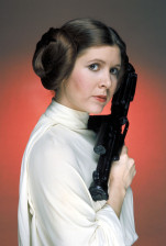 No Merchandising. Editorial Use Only. No Book Cover Usage. Mandatory Credit: Photo by Lucasfilm/20th Century Fox/REX/Shutterstock (5886297ew) Carrie Fisher Star Wars Episode IV - A New Hope - 1977 Director: George Lucas Lucasfilm/20th Century Fox USA Film Portrait Scifi Star Wars (1977) La Guerre des étoiles