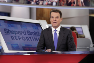 Copyright 2017 The Associated Press. All rights reserved. This material may not be published, broadcast, rewritten or redistributed without permission. Mandatory Credit: Photo by AP/REX/Shutterstock (8174471e) Fox News Channel chief news anchor Shepard Smith broadcasts from The Fox News Deck during his "Shepard Smith Reporting" program, in New York TV Fox Smith, New York, USA - 30 Jan 2017