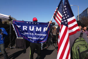 UTA anti-Trump rally