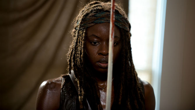 Danai Gurira as Michonne in 'The Walking Dead'