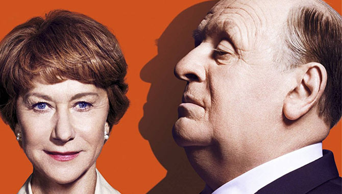 'Hitchcock' stars Helen Mirren and Anthony Hopkins