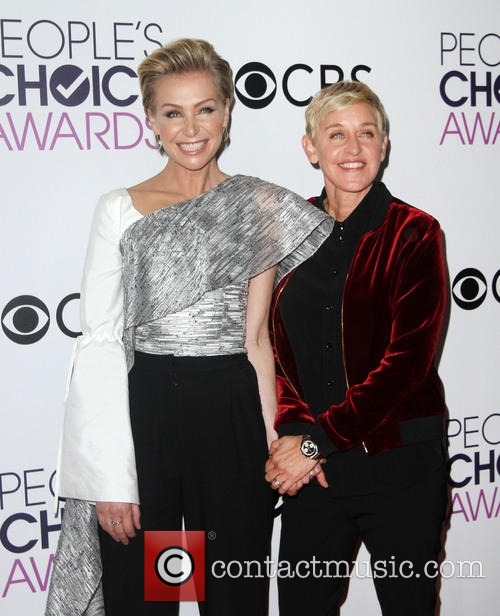 Ellen DeGeneres and Porta Di Rossi