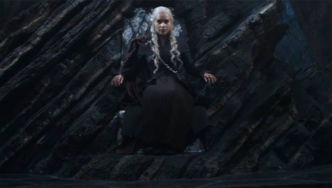 Emilia Clarke as Daenerys Targaryen in 'Game Of Thrones' season 7