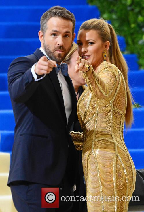 Ryan Reynolds and Blake Lively at the 2017 Met Gala
