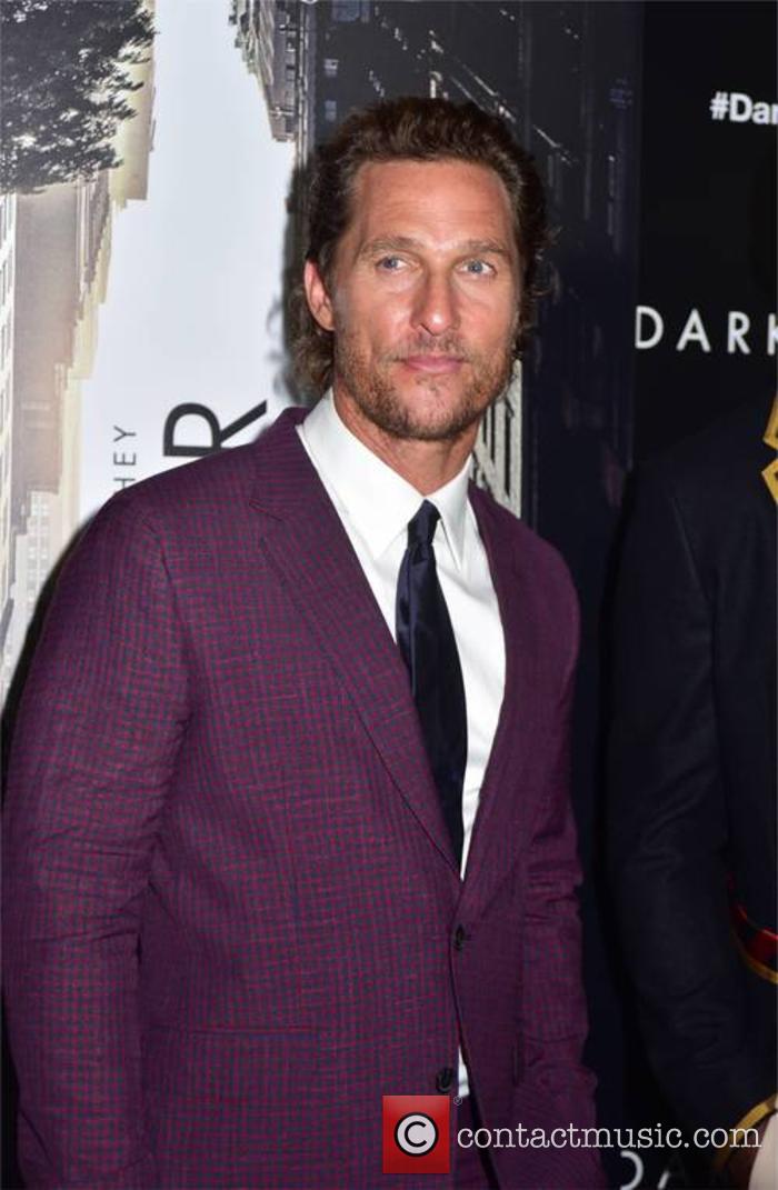 Matthew McConaughey at 'The Dark Tower' premiere