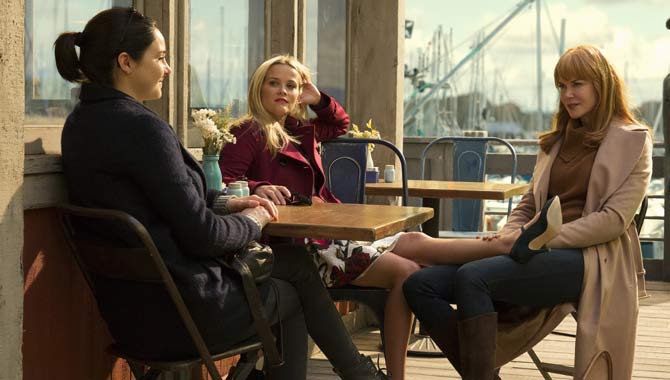 Shailene Woodley, Reese Witherspoon and Nicole Kidman starred in the show's first season
