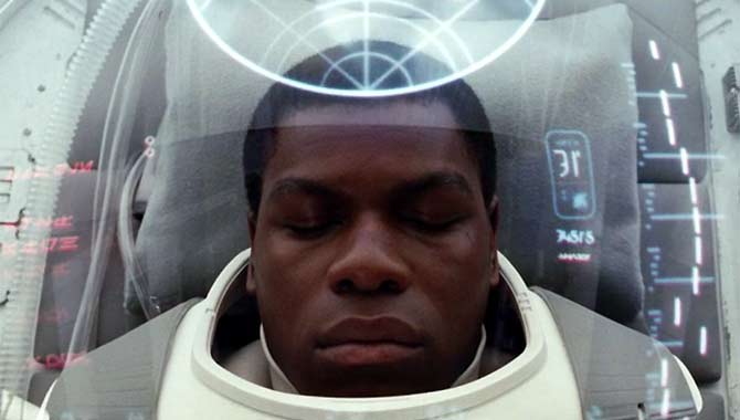 John Boyega's 'Star Wars' character Finn woke back up in 'The Last Jedi'