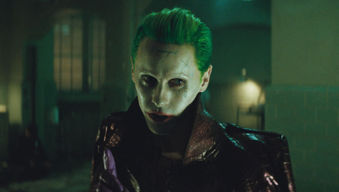 Jared Leto as The Joker in 'Suicide Squad'