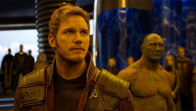 Chris Pratt and Dave Bautista returned for 'Guardians of the Galaxy Vol 2'