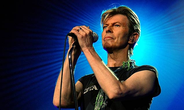 David Bowie pictured in 2013