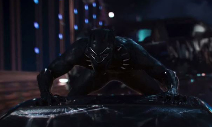 Chadwick Boseman as The Black Panther