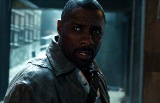 Idris Elba took to the screen as the Gunslinger in 'The Dark Tower'