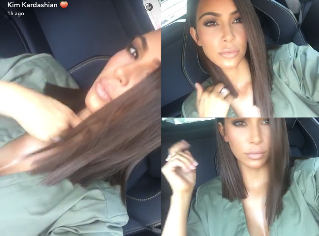 Did Kim Kardashian Chop Her Hair Again? Reality Star Appears to 