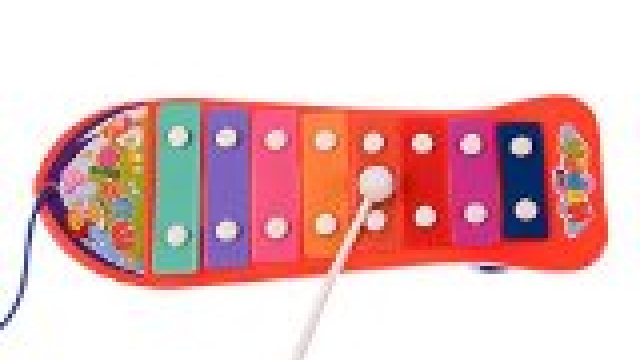 MOLITONG 8 Notes Skateboard Toddle Tap Xylophone Glockenspiel Musical Instrument Toy