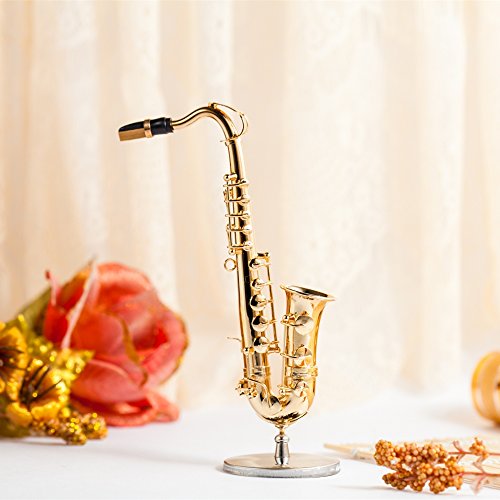 MAKANU Mini Music Instrument Tenor Saxophone home decor 