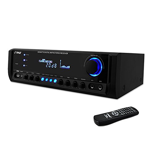 Pyle PT390AU Digital Home Theater Stereo Receiver, Aux 