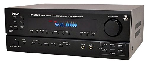 Pyle PT588AB 5.1 Channel Home Theater AV Receiver, BT 