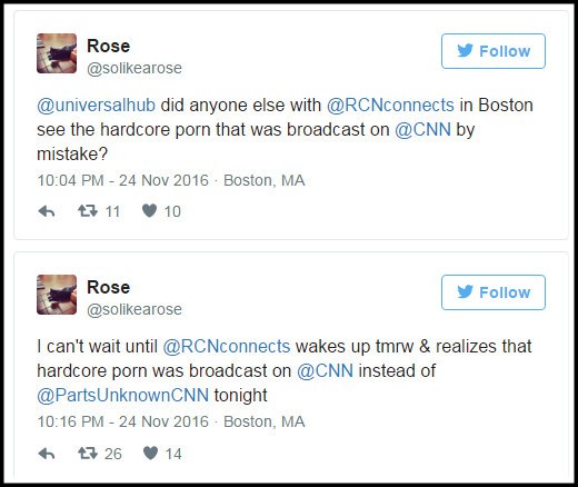 CNN Did Not Go Blue In Boston: Porn Claim Was A Hoax 