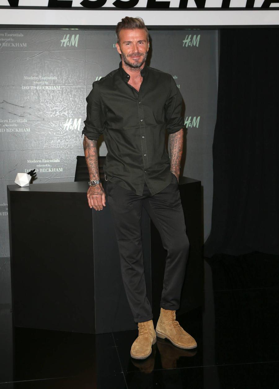 David Beckham Proud Of The Way His Son Handled Chloe Grace 