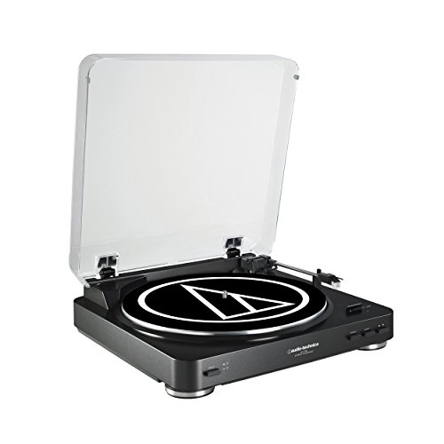 Audio Technica AT-LP60BK Fully Automatic Belt-Drive Stereo 