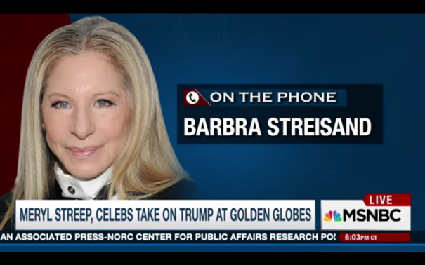Barbra Streisand Chats With Chris Matthews From Dentist’s 