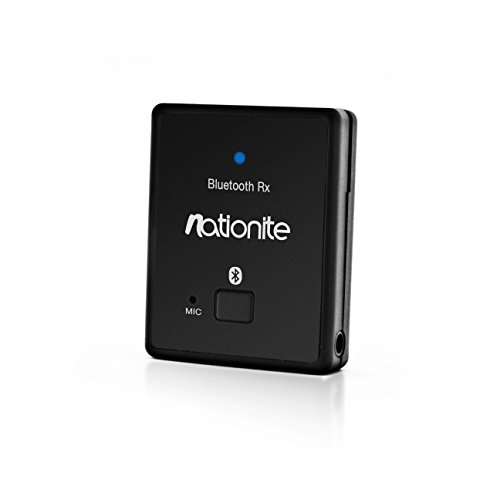 Nationite RX41 Portable Bluetooth Audio Receiver w/Built-in 
