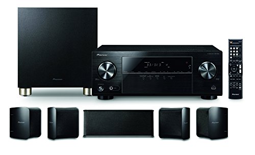Pioneer HTP-074 5.1 Channel Home Theater Package, Black 