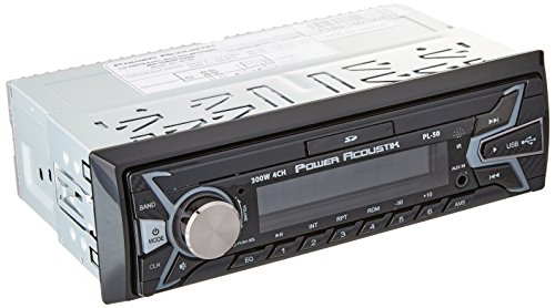 Power Acoustik PL-50 Single-Din In-Dash Digital Audio 