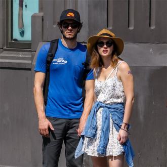 Leighton Meester and Adam Brody laugh at romance 