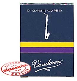 Vandoren Alto Clarinet Traditional Reeds Box of 10 