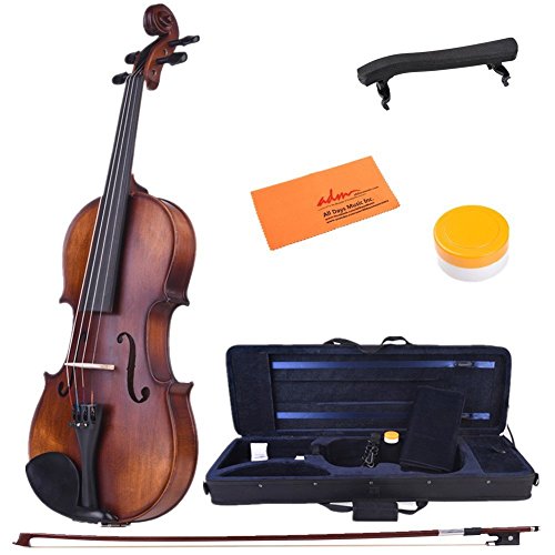 1/4 Full Size Acoustic Violin Intermediate Solid Wood 