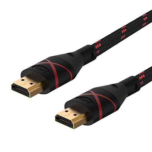 HDMI Cable, Rankie 6ft Latest Standard HDMI 2.0 4K Ready 