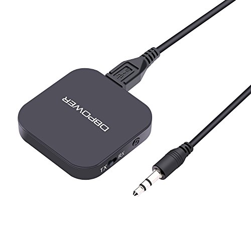 DBPOWER 2-in-1 Bluetooth 4.1 Transmitter and Receiver, 