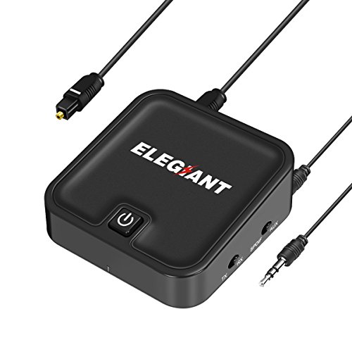 Bluetooth Transmitter Receiver, ELEGIANT apt-X Low Latency 