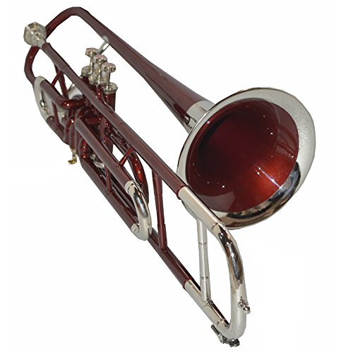 TROMBONE Bb PITCH FOR SALE RED BRASS LACQUER WITH HARD 