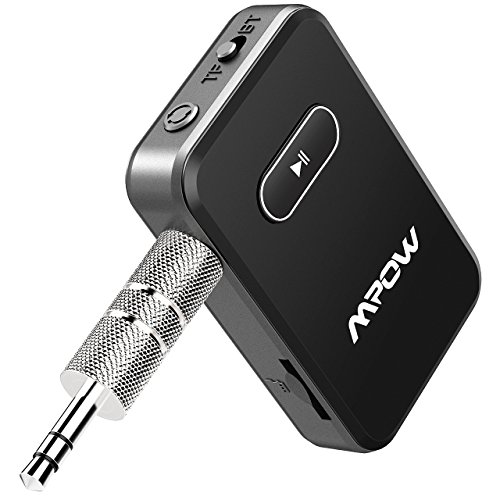 Mpow Bluetooth Receiver, Bluetooth Car Adapter w/Built-in 
