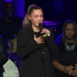Miley Cyrus Pays Tribute To Janice Freeman At Memorial 